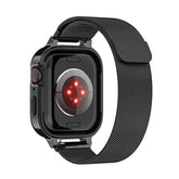 Cinturino TPU con borchie finte a diamante integrate e cinturini in metallo